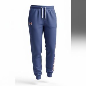 Under Armour Blue Joggers with Logo
